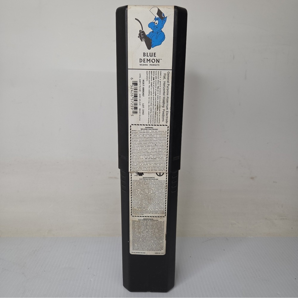 Blue Demon E4043 Aluminum Stick Electrodes 1/8 Inch 3.2mm Welding Rods 5 Lbs